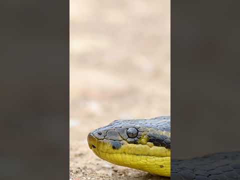 Anaconda in the Pantanal, Brazil #brazil #wildlife #pantanal