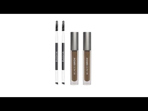Wunder2 Wunderbrow Gel   Brush Set Duo  Brunette