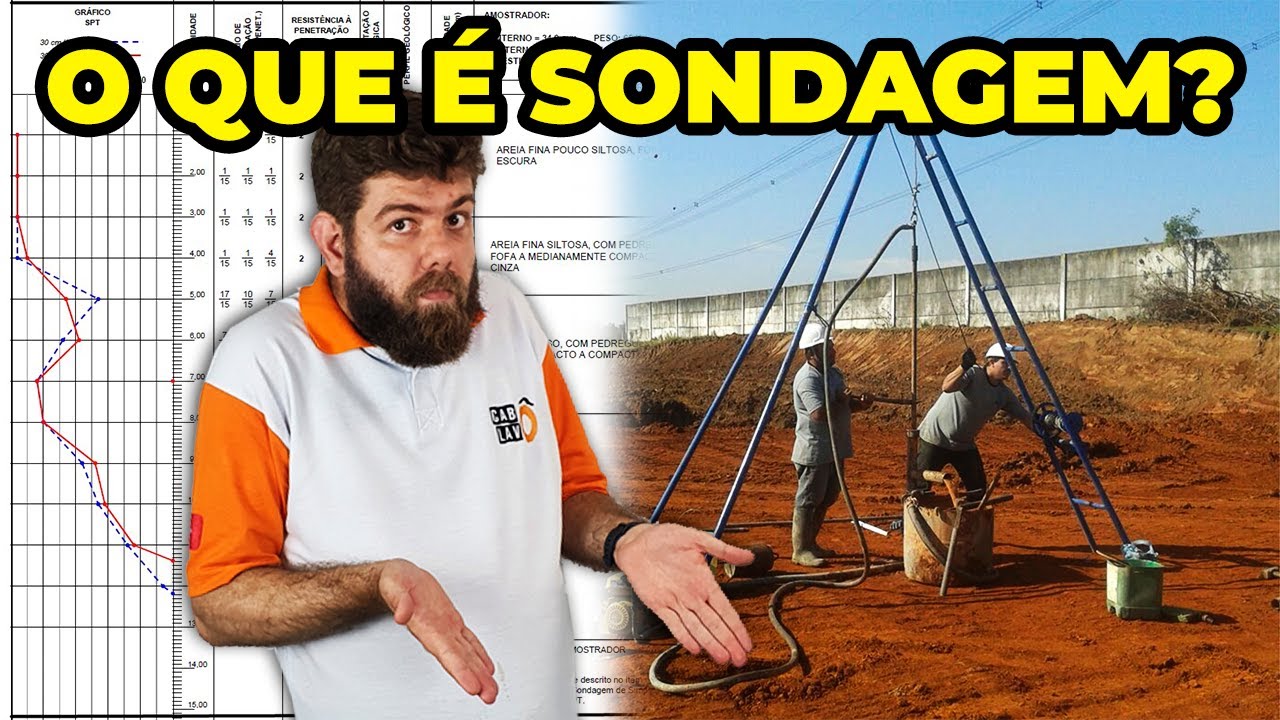 Sondagem de SOLO l O que é Sondagem SPT?