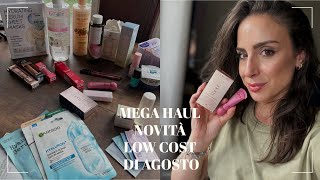 MEGA HAUL NOVITÁ BEAUTY LOW COST DI AGOSTO!! (#nyxcosmetics #elf #pupa #kosas #lancôme #sephora ...)
