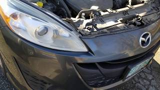 Mazda 5  evap code p0442 small leak detected