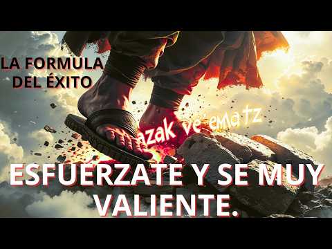 ¡ESFUÉRZATE Y SÉ MUY VALIENTE! 💪✨#EsfuérzateYSéValiente #Liderazgo #Josué