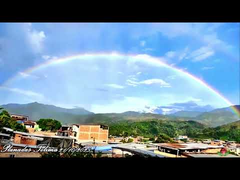 Doble arcoíris. Planadas Tolima.