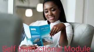 Self Instructional Module