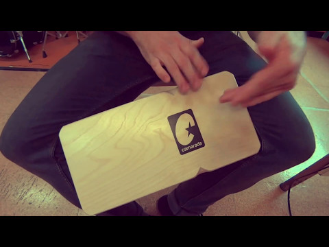 Miguel Cabana play Cajón - Bongó with Funk Groove