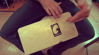 Miguel Cabana play Cajón - Bongó with Funk Groove
