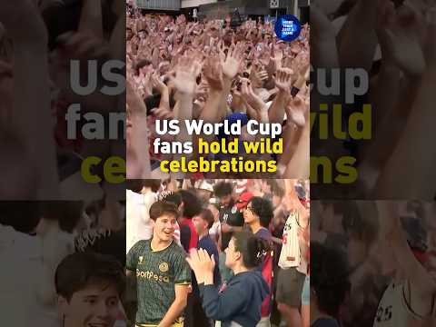 US fans erupt as World Cup dream stays alive