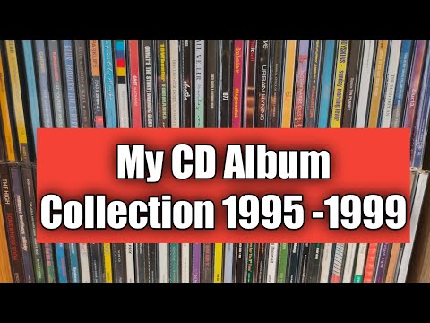 My Britpop and 90s Indie CD Album Collection 1995 -1999