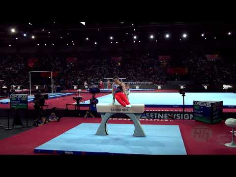 BELYAVSKIY David (RUS) - 2019 Artistic Worlds, Stuttgart (GER) - Qualifications Pommel Horse