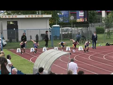100m M U16 Finał - Leszno 20230513