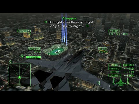 Ace Combat 5: Mission 17 - Journey Home (Ace Difficulty)