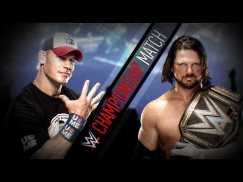 Cena vs Styles / Ambrose vs Kalisto vs Corbin 2/11/17 at NMSU