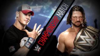 Cena vs Styles / Ambrose vs Kalisto vs Corbin 2/11/17 at NMSU