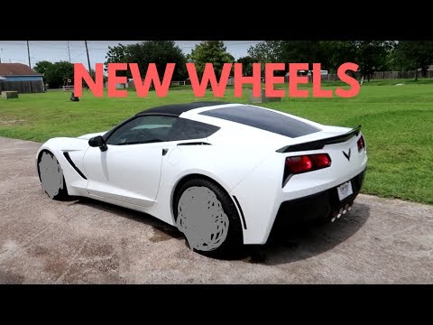 Installed new wheels on my Chevrolet Corvette