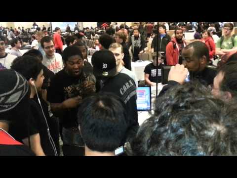 UMVC3 random battles @ UFGT 9 UNKNOWN AND ANGRY BLACK DUDE PART 2
