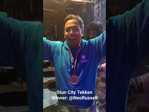 Stun City Tekken Champion 02/27/2024. Finally! He got one. #stuncity #shorts #gaming