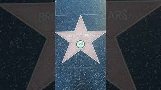 Britney Spears HOLLYWOOD Walk of Fame Star