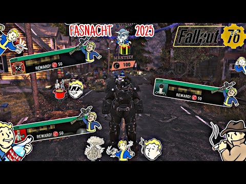 Terrorising Fasnacht 2025 | Fallout 76 PvP