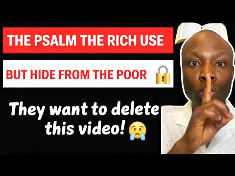 5 Minutes After You Read THIS Psalm, Money & Miracles Will Start Flowing (They Hid This From You!)