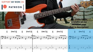 Wings - Band On The Run (Bass cover with tabs)