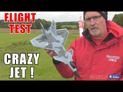 CRAZY BUT IT FLIES !!! RC FX-20 JET: ESSENTIAL RC FLIGHT TEST