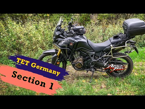 TET Germany. Section 1. Von West nach Ost. Niederländische Grenze bis Wrist.