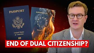New Bill Will KILL Dual Citizenship for Americans