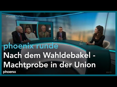 phoenix runde: Nach dem Wahldebakel - Machtprobe in der Union