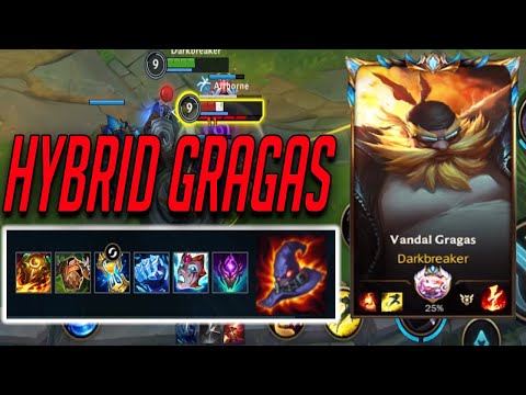 HYBRID GRAGAS - THE NEW GRAGAS PRO BUILD IN WILD RIFT PATCH 2.2B