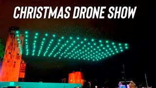Christmas Drone Show, Grapevine Texas 2022 #droneshow #chistmasdroneshow #grapevinedroneshow