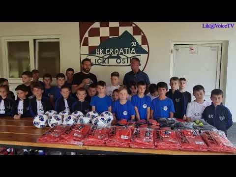 NK CROATIA '92 dobila vrijednu donaciju iz Švicarske 18.08.2022.