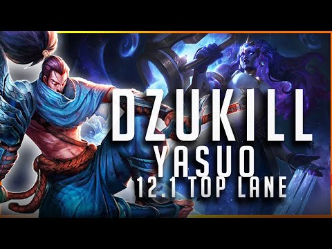 Dzukill - Yasuo vs Illaoi TOP Patch 12.1 - Yasuo Gameplay