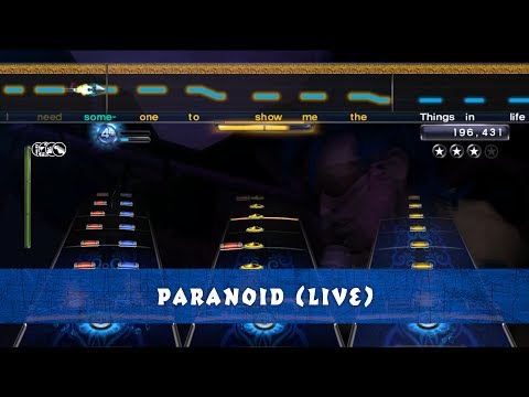 "Paranoid (Live)" Metallica & Ozzy Osbourne - Rock Band 3/Phase Shift Custom