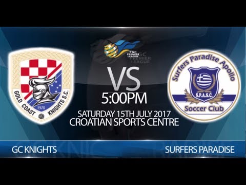 FGC Premier League Round 17 - GC Knights vs Surfers Paradise (2-2)
