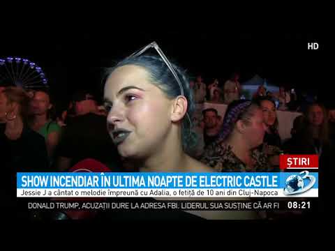Surpriză pe scena de la Electric Castle! O fetiță a fost chemată să cânte alături de Jessie J