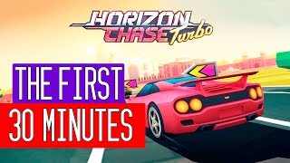 Horizon Chase Turbo - The First 30 Minutes of Gameplay (PS4/PC)