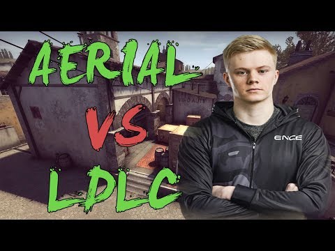 CSGO: POV ENCE Aerial vs LDLC (27/10) inferno @ EU Minor Qualifier - FACEIT Major 2018