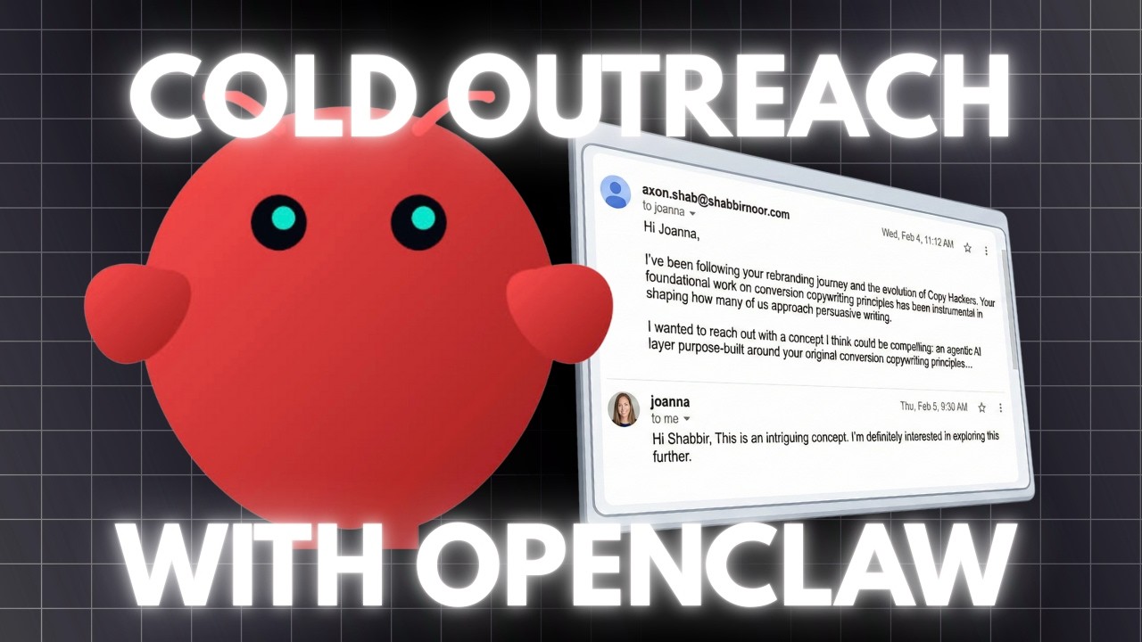 I Asked OpenClaw to Do Cold Email Outreach For 24 Hours