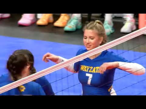 Girls High School Volleyball State QF Roseville vs. Wayzata ▶2:09:15