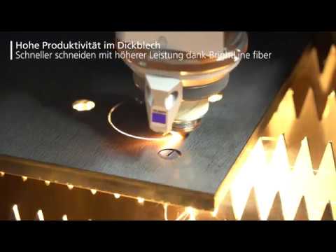 TRUMPF Laserschneiden: TruLaser 5030 fiber – Die Produktivmaschine mit Festkörperlaser