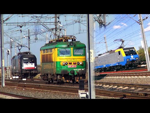 Amazing Locomotives!!! 10+ minutes!!! 20+ locomotives!!! Curtici Railway Station-Romania-20.10.2020
