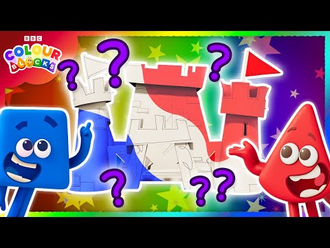 The Mysterious Uncoloured Castle! | FULL EPISODE - S1 E13 | Learn Colours - Kids Cartoons