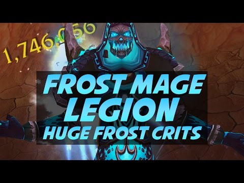 Legion Frost Mage ONE SHOT GLACIAL SPIKE - PvP
