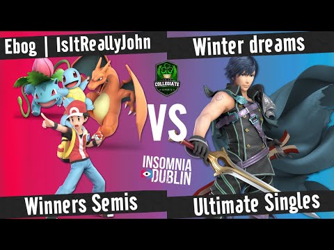 Insomnia Dublin Smash Ultimate - Ebog | IsItReallyJohn (PT) vs Winter dreams(Chrom) - Winners Semis