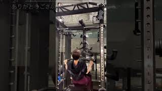 モデル TikToker 羽柴なつみ (@na0912mi) ジム トレーニング動画 #shorts