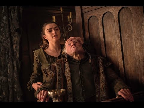 Arya Stark uccide Walder Frey Trono di Spade S6x10