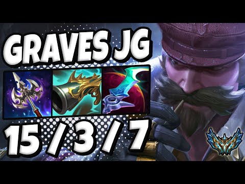 Graves vs Hecarim [ Jungle ] Lol Korea Challenger Patch 12.19 ✅
