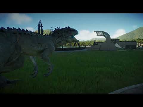 Jurassic World Evolution 2 | Indominus Rex Guest Kill Animation