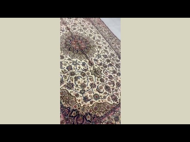 سجاد ايراني اصفهان حرير و صوف - صناعة و نسيج يدوي...