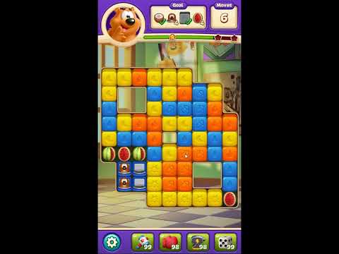 Toon Blast Level 7412 - NO BOOSTERS 🐻🐺🐱 | SKILLGAMING ✔️